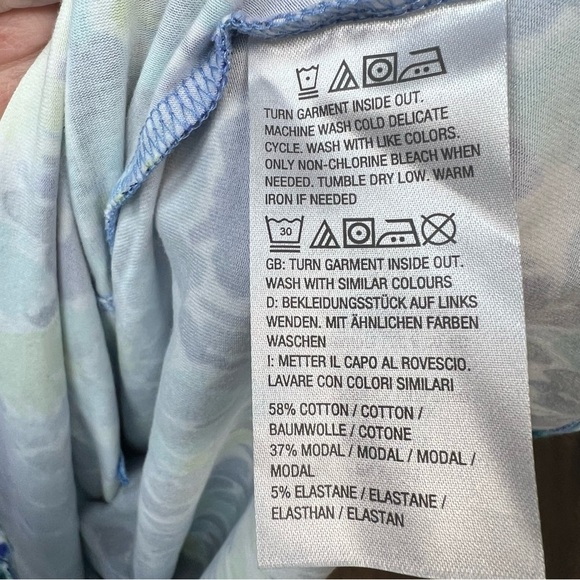 Isaac Mizrahi Blue Multicolor Dress with Pockets SZ XS - Picture 6 of 6